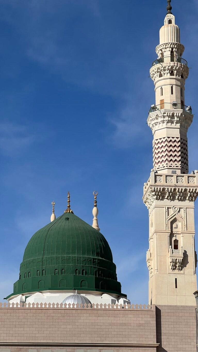 The Al-Masjid An-Nabawi Mosque in Saudi Arabia